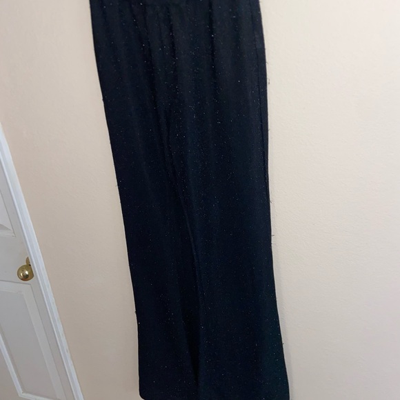 Sparkle glitter trousers flare leggings party bell bottoms y2k going out pants - Picture 10 of 10